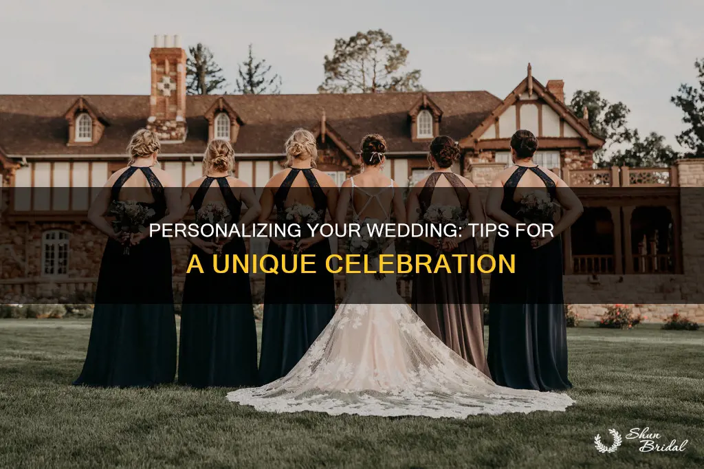 how to make weddings more personal