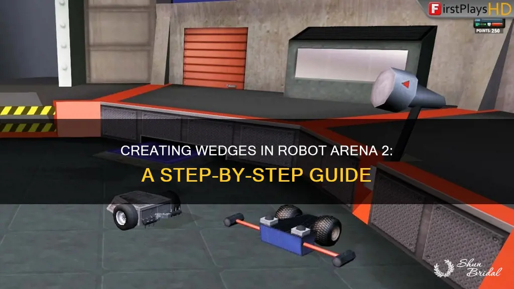 how to make wede in robot arena 2