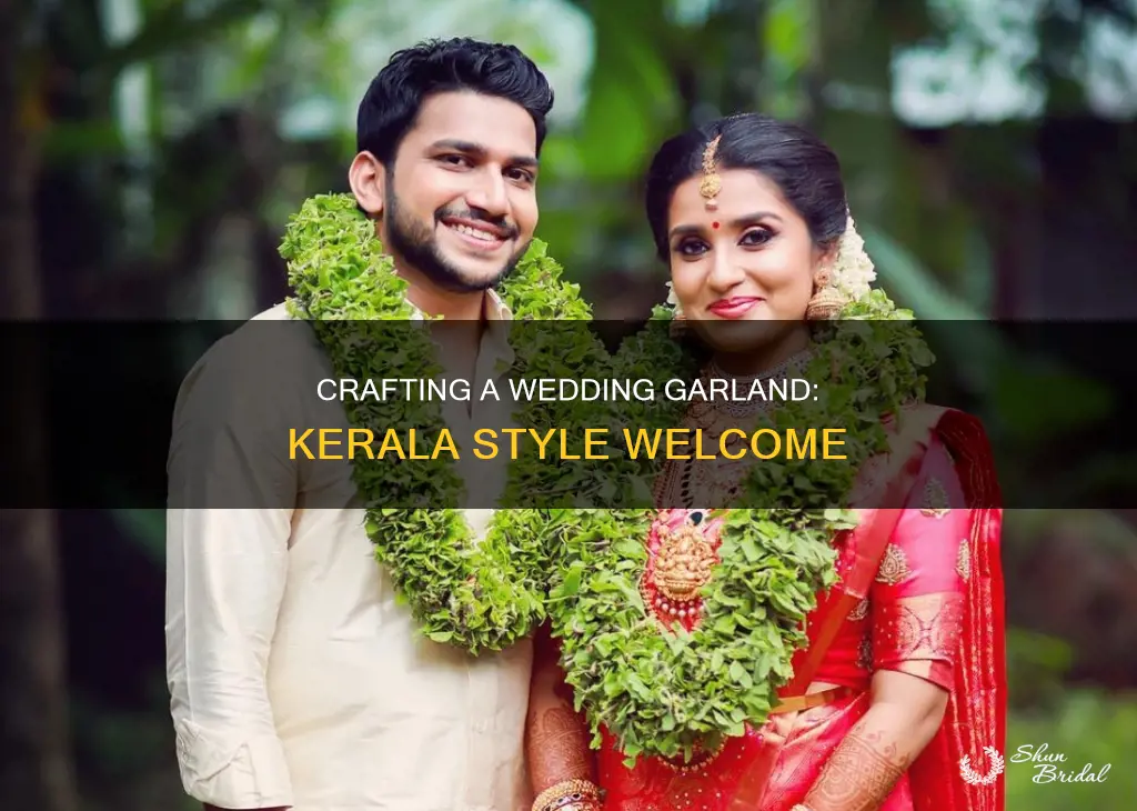 how to make welcome garland for wedding kerala style