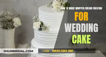 Whipped Cream Frosting: A Dreamy Wedding Cake Delight