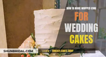 Whipped Icing for Wedding Cakes: A Step-by-Step Guide