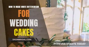 Creating Dreamy White Buttercream for Wedding Cakes