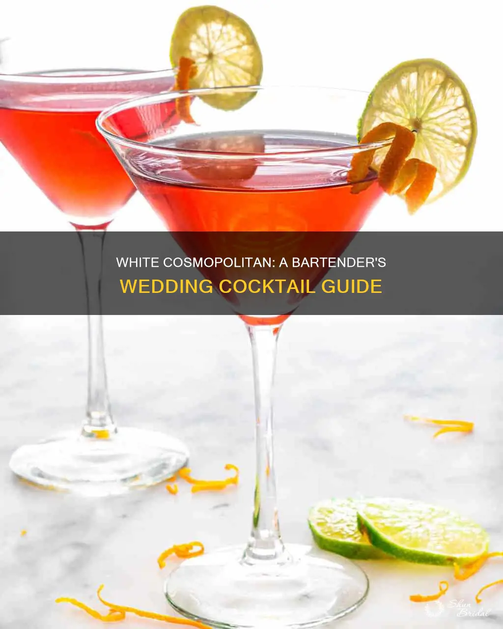 how to make white cosmopolitan in bartender the wedding