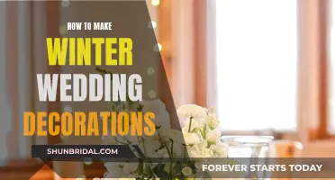 Winter Wedding Decor: DIY Ideas for a Magical Day