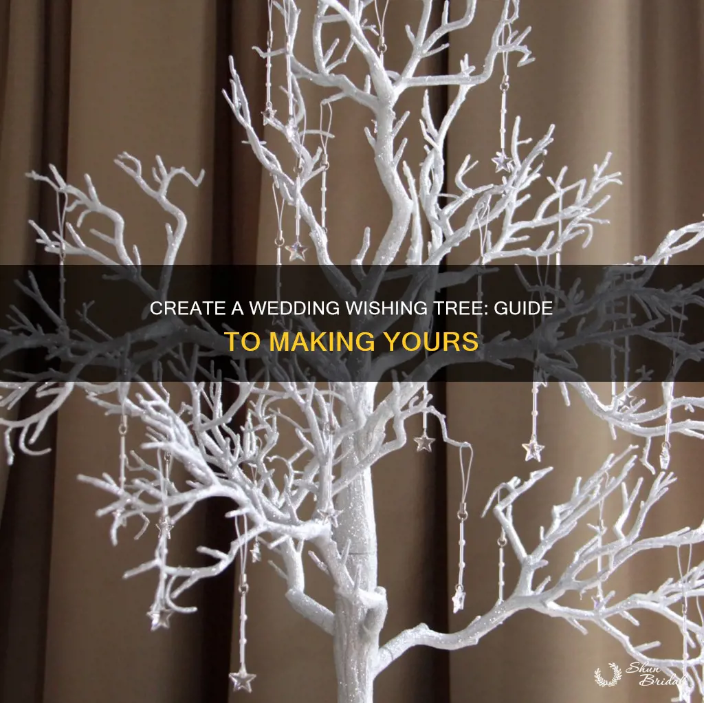 how to make wishing trees for weddings