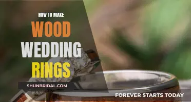 Creating Unique Wood Wedding Rings: A Step-by-Step Guide