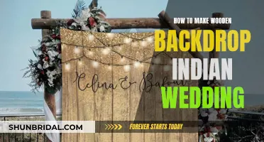 Wooden Backdrops for Indian Weddings: A Step-by-Step Guide