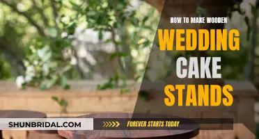 Crafting Wooden Wedding Cake Stands: A Step-by-Step Guide