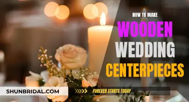 Creating Rustic Wooden Centerpieces for Your Wedding Day