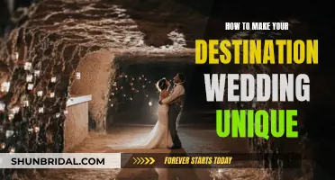 Make Your Destination Wedding Uniquely Memorable