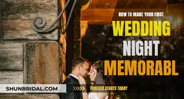 Creating Memorable First Wedding Night Moments