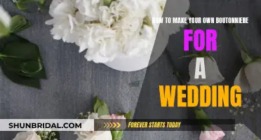 Creating Your Wedding Boutonniere: A Step-by-Step Guide