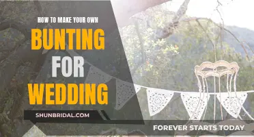 DIY Wedding Bunting: A Step-by-Step Guide to Making Yours