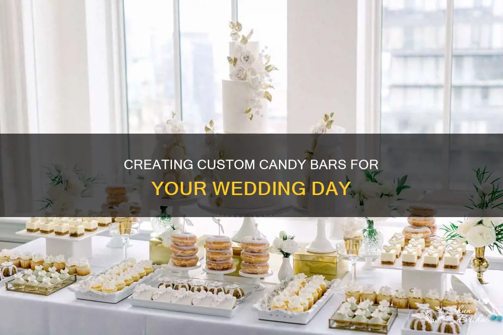 how to make your own candy bar for wedding