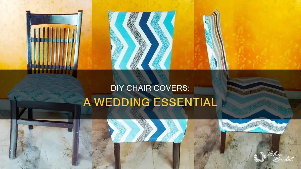 how to make your own chair covers for weddings