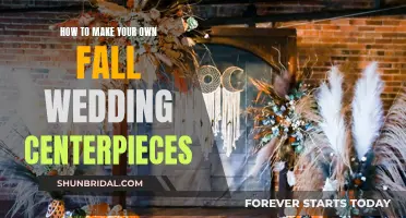 DIY Fall Wedding Centerpieces: Creative and Affordable Ideas