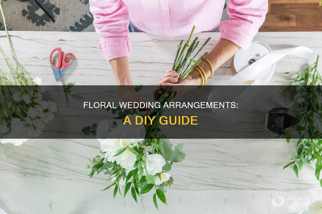 how to make your own floral arragements weddings