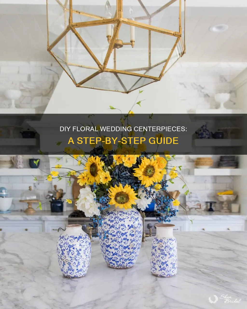 how to make your own floral wedding centerpieces