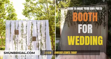 DIY Wedding Photo Booth: Capturing Magical Moments