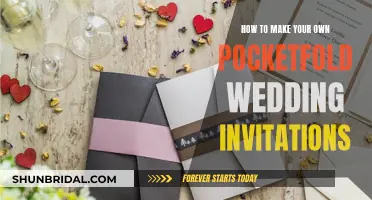 Creating Pocketfold Wedding Invites: A Step-by-Step Guide