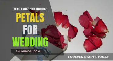 Creating Romantic Rose Petals for Your Wedding Day