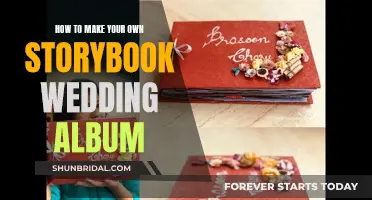 Crafting Your Dream Storybook Wedding Album