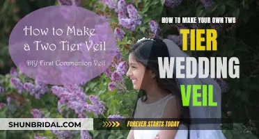 Creating a Two-Tier Wedding Veil: DIY Guide