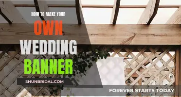 Creating a Wedding Banner: A Step-by-Step Guide