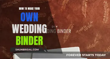 Create a Wedding Binder: Your Nuptial Bible