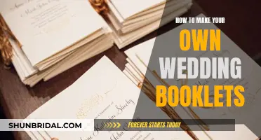 Designing Your Wedding Booklets: A Creative DIY Guide