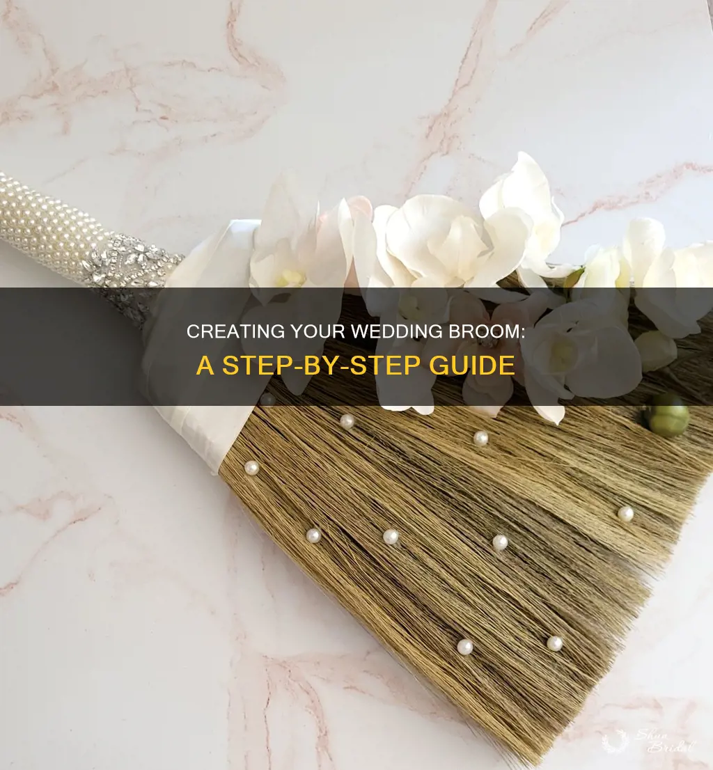 how to make your own wedding broom