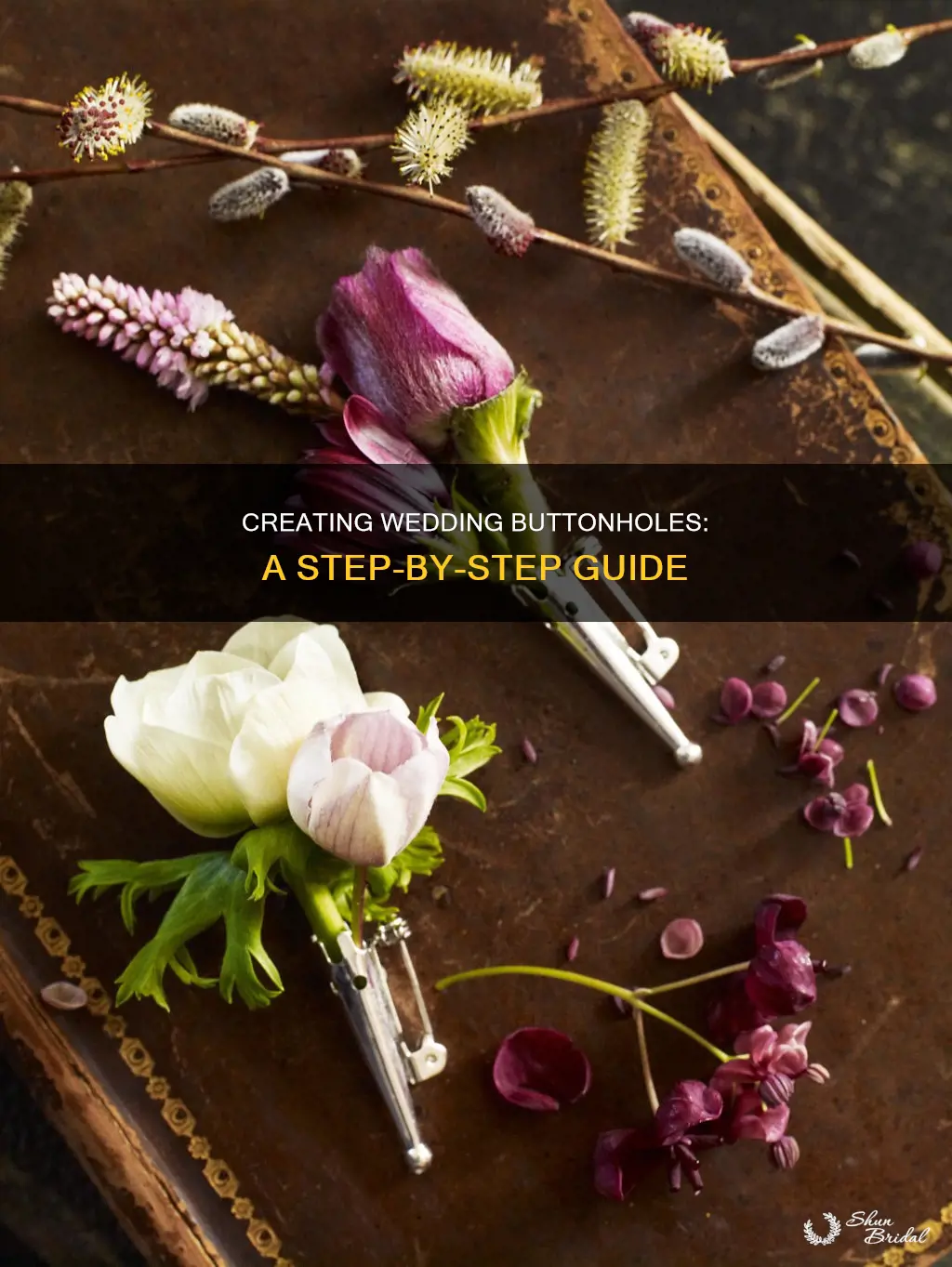 how to make your own wedding buttonholes