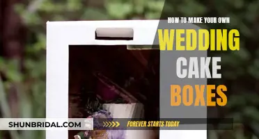 Creating Wedding Cake Boxes: A Step-by-Step Guide