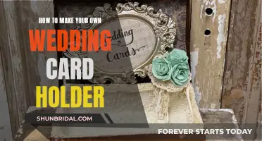 Creative DIY Wedding Card Holder Ideas for Your Big Day