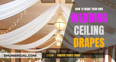 Designing Wedding Ceiling Drapes: A Step-by-Step Guide