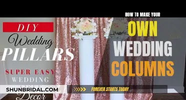 Creating Wedding Columns: A Guide to DIY Wedding Columns