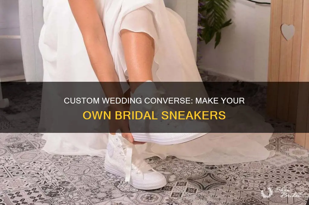 how to make your own wedding converse