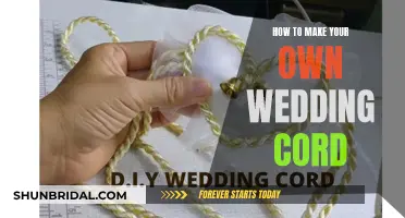 Creating a Unique Wedding Cord: A DIY Guide