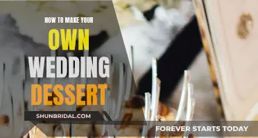 Crafting Your Wedding Dessert: A Guide to Homemade Treats