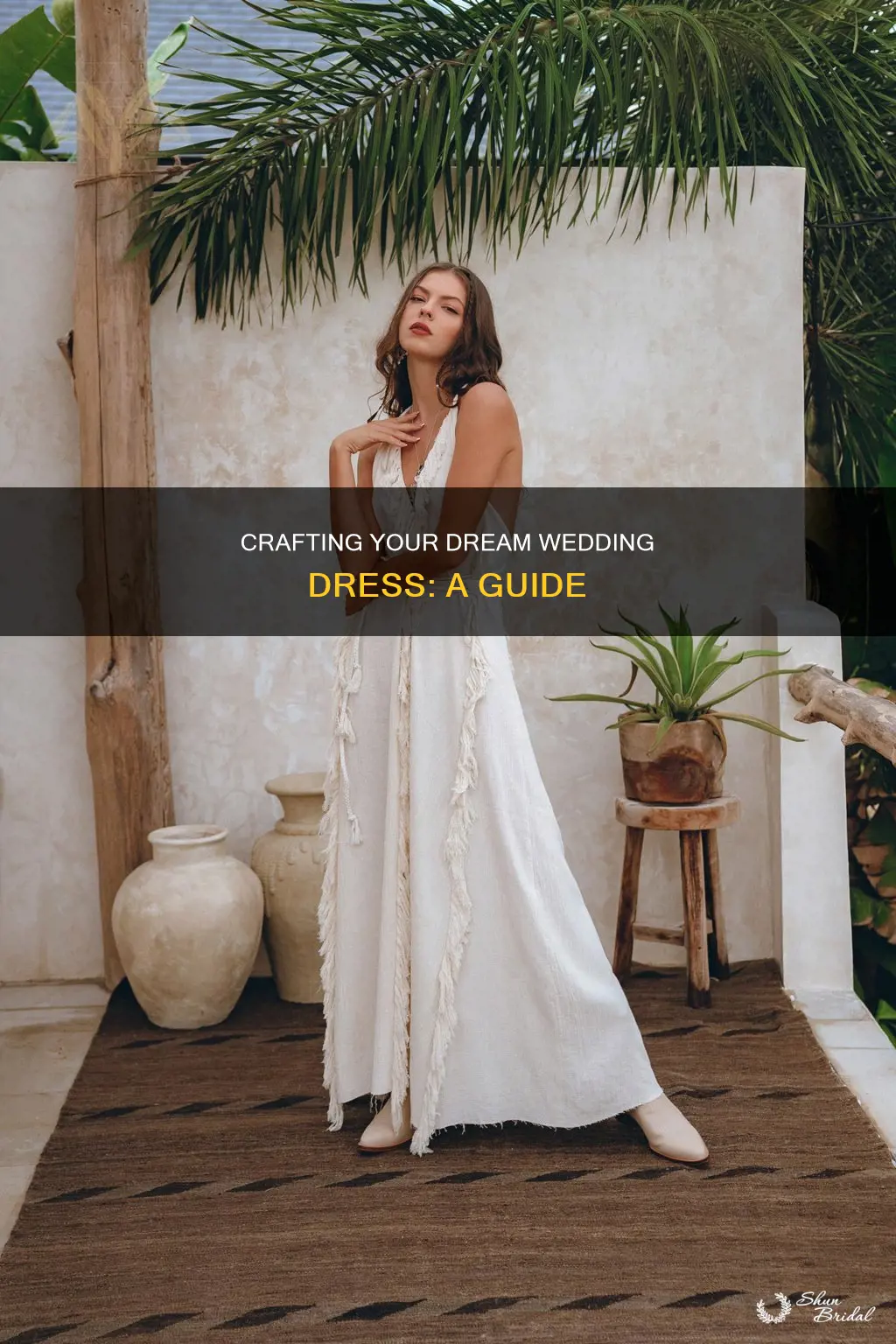 how to make your own wedding dress