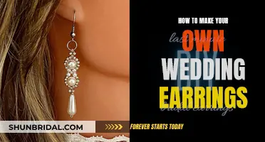 Handcrafting Wedding Earrings: A Guide for Brides