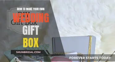 Creating a Personalized Wedding Gift Box