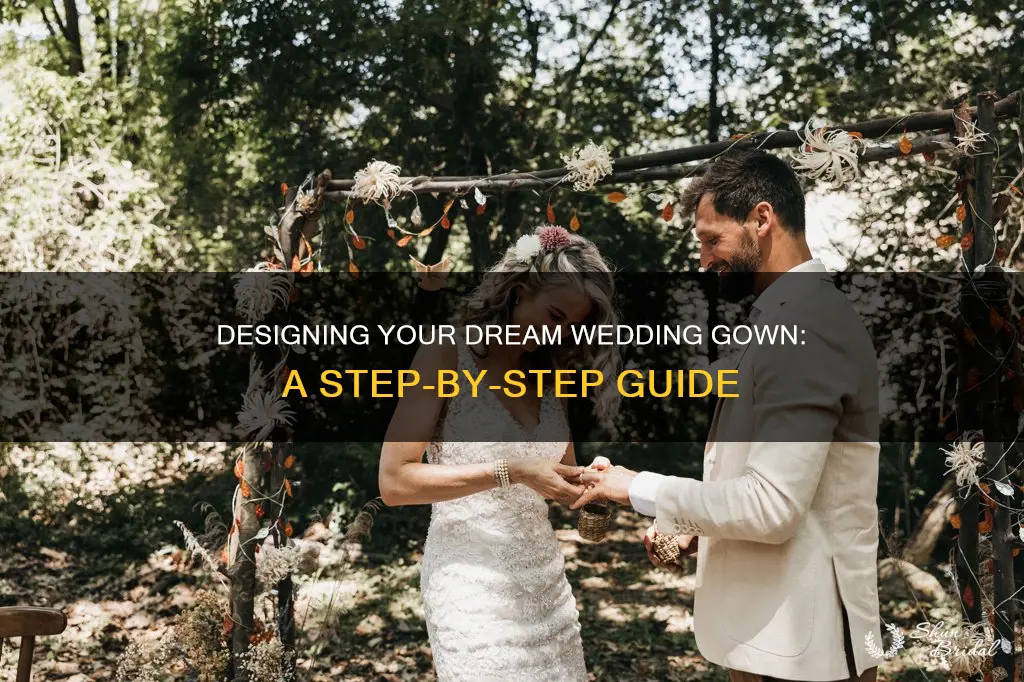 how to make your own wedding gown