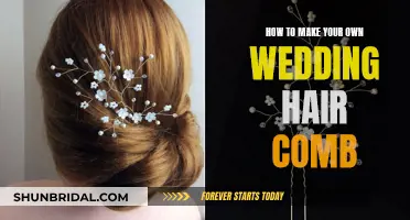 Creating a Wedding Hair Comb: DIY Guide