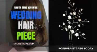 Crafting Your Wedding Hair Piece: A Guide