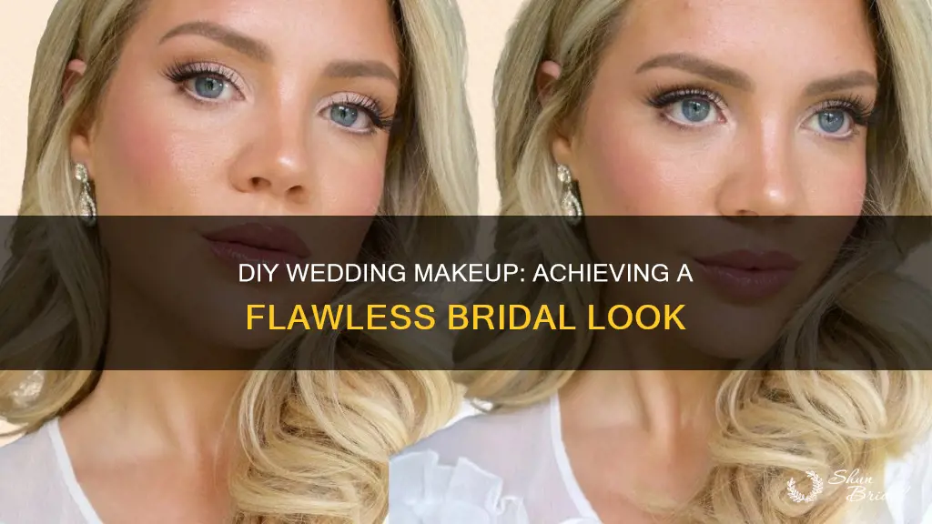 how to make your own wedding makeup