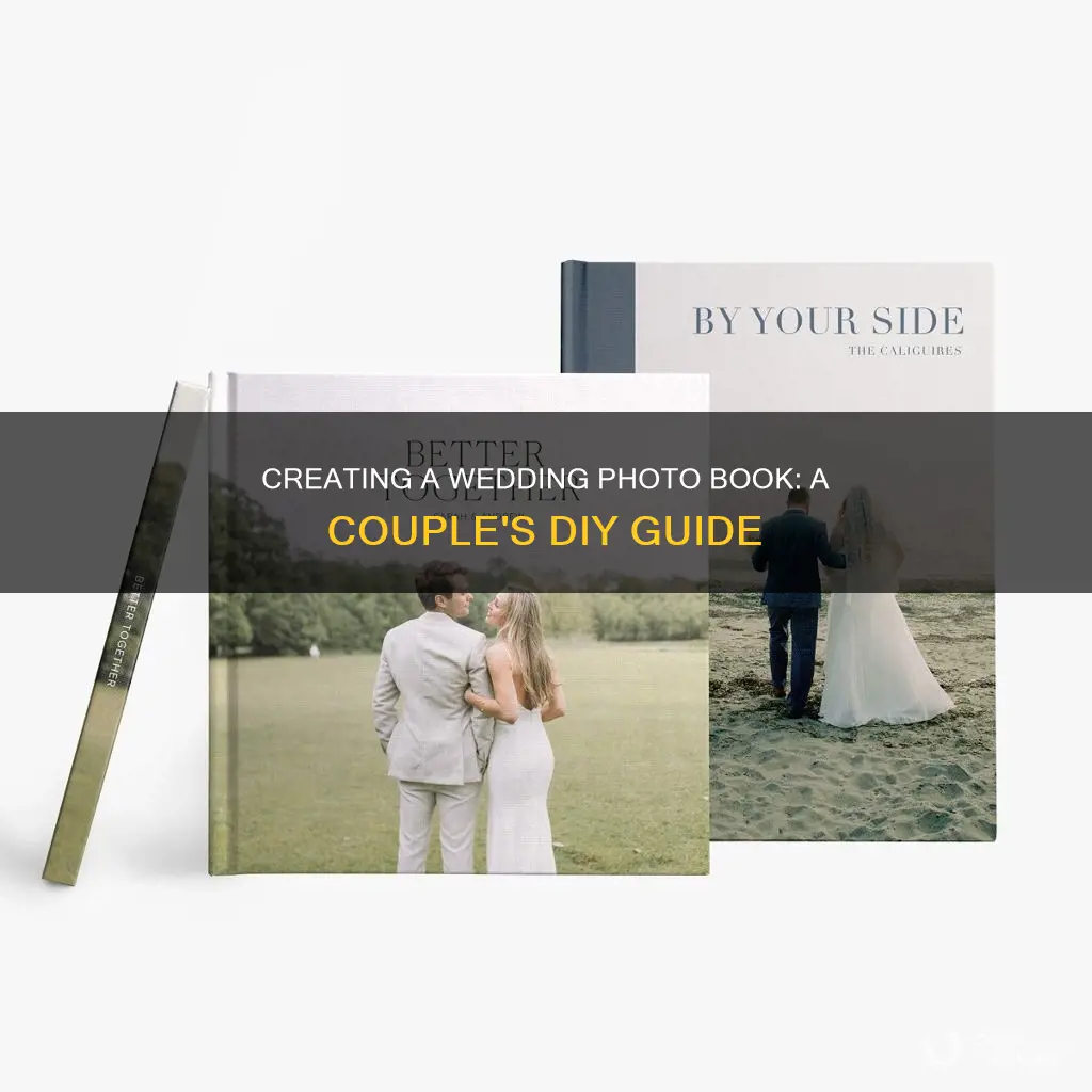 how to make your own wedding photo book