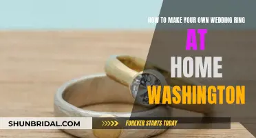 Handcrafting Wedding Rings at Home in Washington