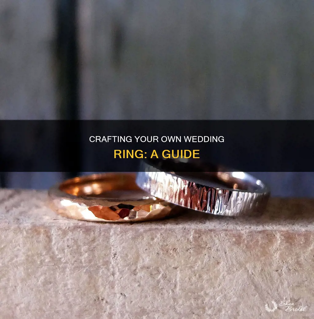 how to make your own wedding ring