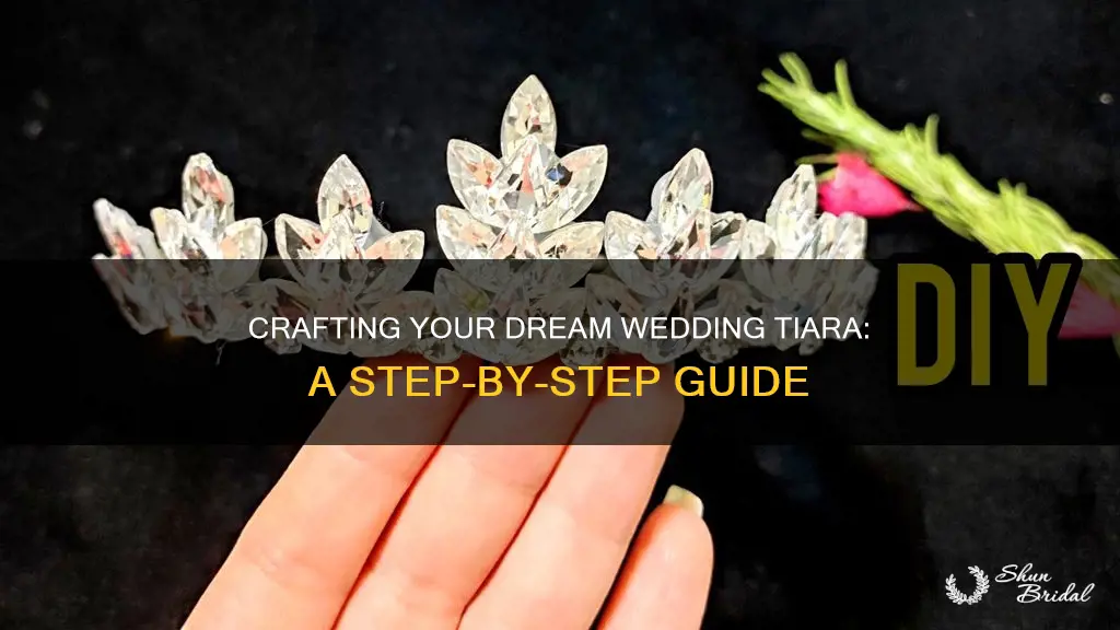 how to make your own wedding tiara